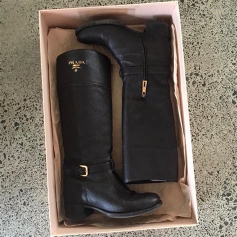 faux prada riding boots